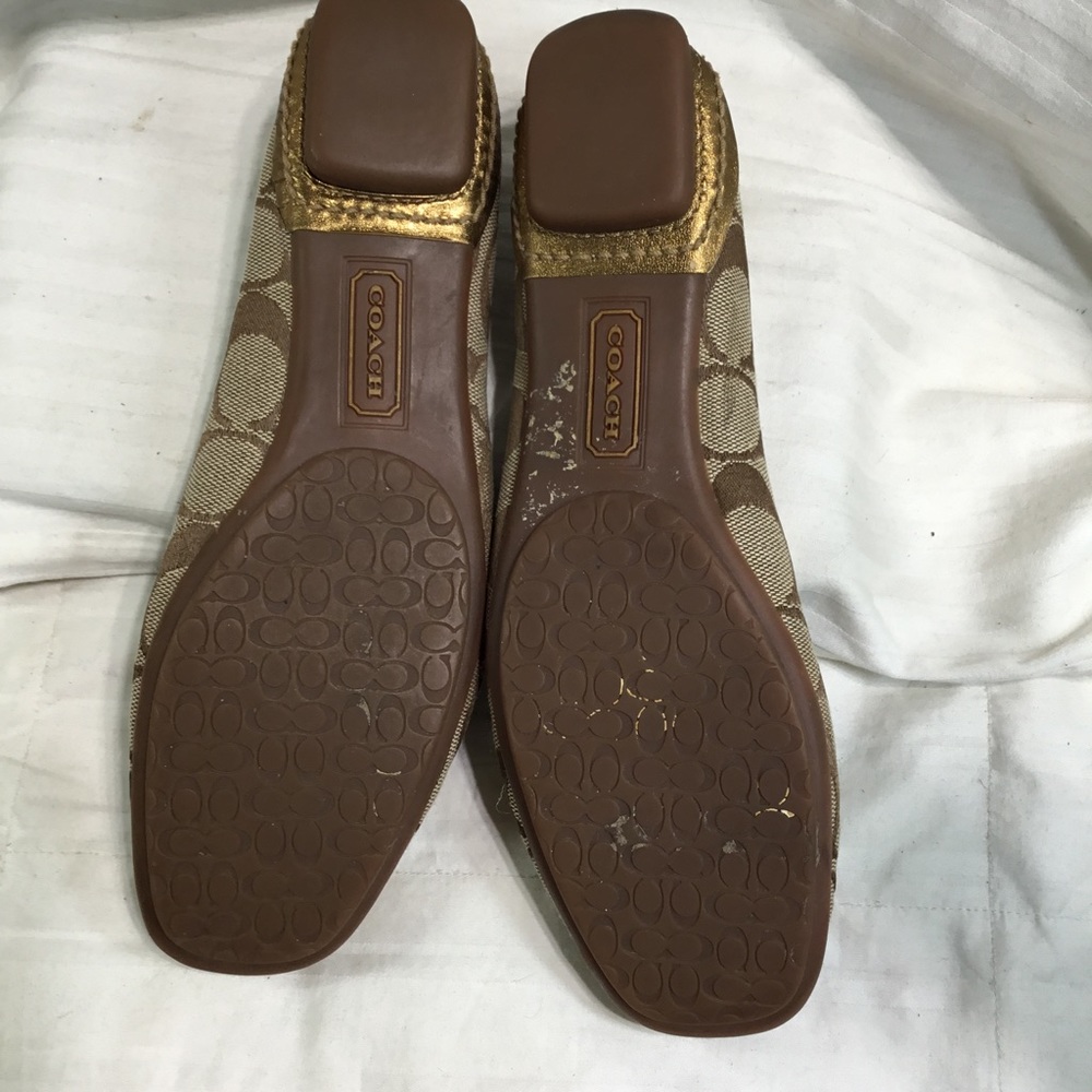 Coach fabric loafers, size 6.5 M, never worn - Picture 4 of 6